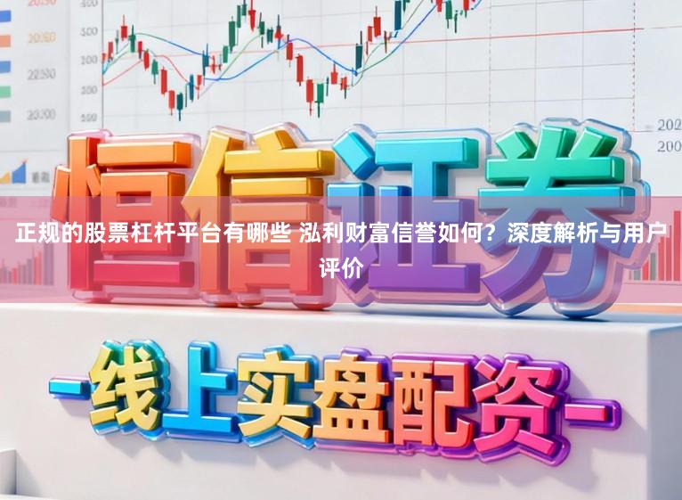 正规的股票杠杆平台有哪些 泓利财富信誉如何？深度解析与用户评价