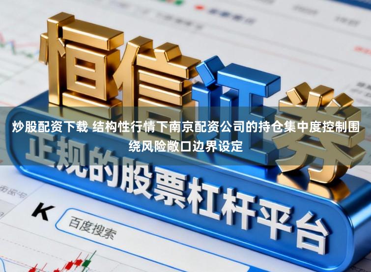 炒股配资下载 结构性行情下南京配资公司的持仓集中度控制围绕风险敞口边界设定