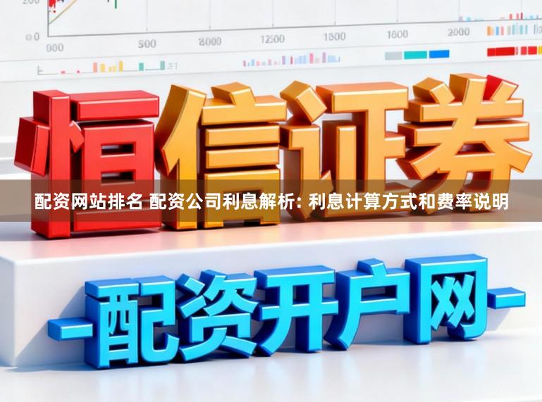 配资网站排名 配资公司利息解析: 利息计算方式和费率说明